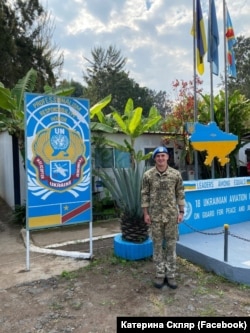 Володимир Скляр був в Африці у складі миротворчої місії