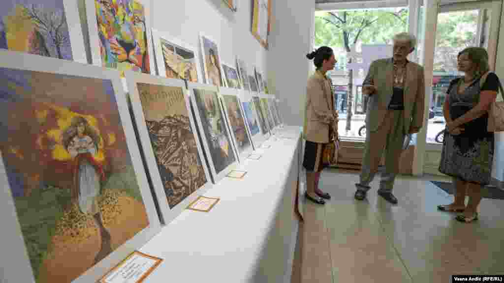 Ambasador Ukrajine u Srbiji Volodmir Tolkač (na fotografiji u sredini), 23. avgust 2023.