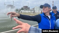 Directorul general al Agenției Internaționale pentru Energie Atomică, Rafael Grossi, vizitează centrala Zaporojie pe 15 iunie.
