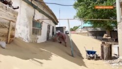 Кум басып калган казак айылдары