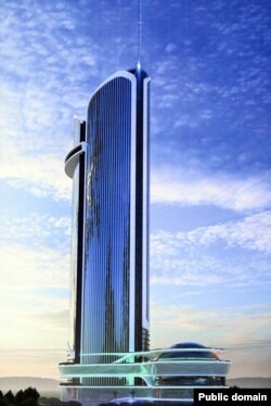 Manas Tower 45 мейманканасынын долбоору.