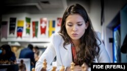 Българската шахматистка Белослава Кръстева