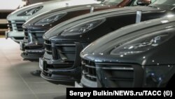 Автомобілі Porsche в Москві, фото ілюстративне