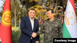 Камчыбек Ташиев менен Саймумин Ятимов. 1-декабрь, 2023-жыл 