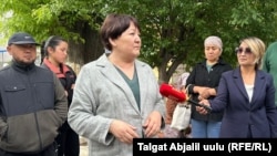 Министр образования и науки Догдуркуль Кендирбаева.