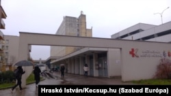 A kecskeméti kórház épülete