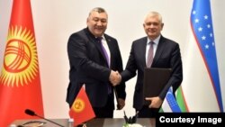 Марат Иманкулов менен Виктор Махмудов.