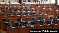 Зал заседаний Жогорку Кенеша. 