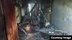 Чыңгыз Айтматов атындагы Мамлекеттик улуттук орус драма театрында чыккан өрт.