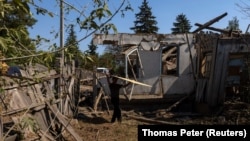 Наслідки російського обстрілу в Білопіллі, серпень 2024 року