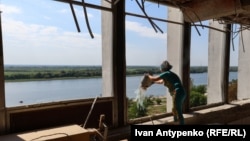 Мінкульт також оновив дані про пошкоджені об’єкти культурної інфраструктури. На фото: Херсонська обласна універсальна наукова бібліотека ім. Олеся Гончара після обстрілу російськими військами, 2023 рік