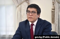 Министрлер кабинетинин төрагасынын орун басары Эдил Байсалов.