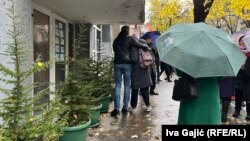 Jedan od protesta roditelja ubijene dece u OŠ "Vladislav Ribnikar", u Beogradu, 29. novembra 2023.