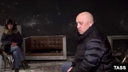 "Вагнер" менчик аскердик компаниясынын башчысы Евгений Пригожин.