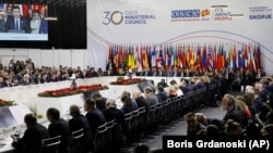  Ministarski savjet OSCE-a u Skoplju, Sjeverna Makedonija, četvrtak, 30. novembra 2023. 