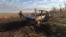 Підірваний російським FPV дроном-камікадзе автомобіль ЗСУ на Запорізькому напрямку, архівне фото