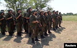 Российские срочники в Курской области