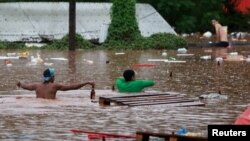 افزایش سطح آب در برازیل 