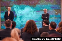 ნიკა მელია (მარცხნივ) და ნიკა გვარამია