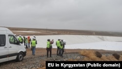 Бишкектин Санитардык жаңы полигону. Европа Биримдигинин Кыргызстандагы өкүлчүлүгү тараткан сүрөт.