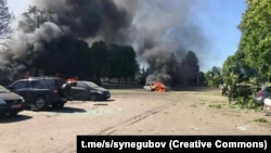 Наслідки російського удару в Золочеві, Харківська область, 1 травня 2024 року, фото ілюстративне