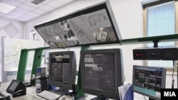 Prostorije Makedonske kontrole leta (M-NAV), januar 2024.