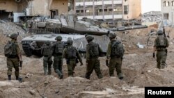 Израилдин аскерлери. Газа. 8-ноябрь, 2023-жыл.