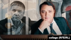 Камчы Кольбаев (Асанбек) и РАйымбек Матраимов. Коллаж. 