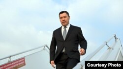 Presidenti kirgiz, Sadyr Japarov.
