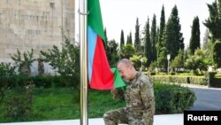 Presidenti i Azerbajxhanit Ilham Aliyev.