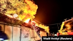 Një sulm me dron i kryer nga Rusia në Harkiv në maj të vitit 2024. 