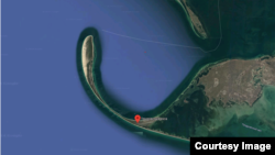 Тендрівська коса (скріншот google maps)