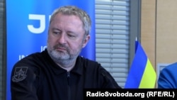 Andrij Kostin na konferenciji u Kijevu, februar 2024.