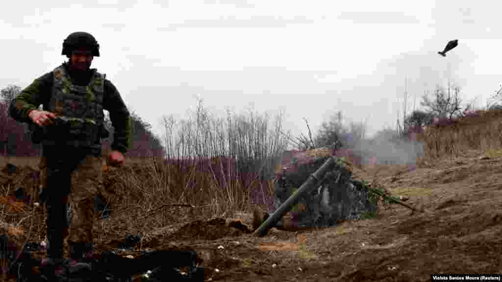 Az ukrán hadsereg március 17-én közölte, hogy visszaverték az újabb orosz támadásokat Bahmutnál