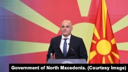 Kryeministri i Maqedonisë së Veriut, Dimitar Kovaçevski. 