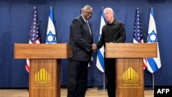 აშშ-ის თავდაცვის მინისტრი ლოიდ ოსტინი 13 ოქტომბერს თელ-ავივში შეხვდა ისრაელის თავდაცვის მინისტრ იოავ გალანტს