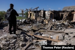 Наслідки російського удару по одному із сіл Київщини. 8 травня 2024 року