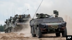 Військова техніка НАТО в Литві, фото ілюстративне