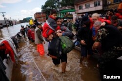 Spašavanje tokom poplava u Canoasu, 5. maj 2024.