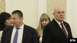 Борислав Сарафов и Иван Гешев. Снимката е от януари 2023 г.