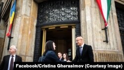 Cristina Gherasimov a avut întrevederi la Budapesta cu Istvan Jakab, vicepreședinte al Parlamentului de la Budapesta, cu Zsolt Semjén, viceprim-ministru și cu Peter Szijjarto, ministru al Afacerilor Externe și Comerțului Exterior al Ungariei.
