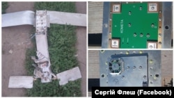 «Комета-М» (праворуч), знайдена в модулі планування і корекції для авіабомб