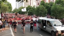 Protest u Novom Sadu: Traži se istraga o obračunu obezbeđenja sa aktivistima