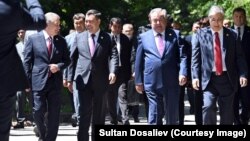 Борбор Азия мамлекеттеринин башчыларынын жыйыны. Чолпон-Ата шаары. 2022-жылдын 20-июлу. 