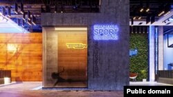 The video from the event shows several people of both sexes doing yoga at the Iran Mall Sports Complex in Tehran.