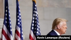 Președintele american Donald Trump la Casa Albă.