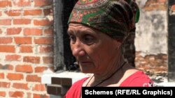 Дружина загиблого Ірина Остаповська