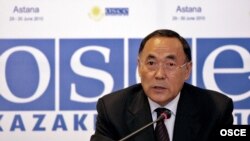 Kanat Saudabaev președintele în funcție al OSCE
