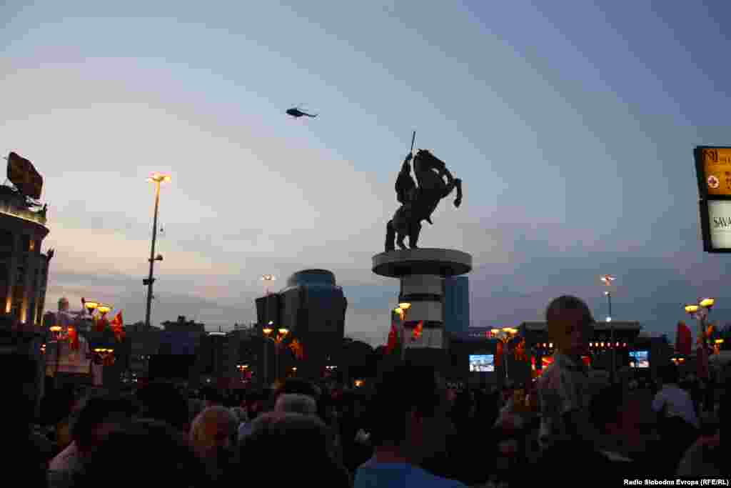 Прослава на 20-годишнината од независноста на Македонија.