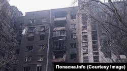 Наслідки обстрілів у Попасній, 20 квітня 2022 року